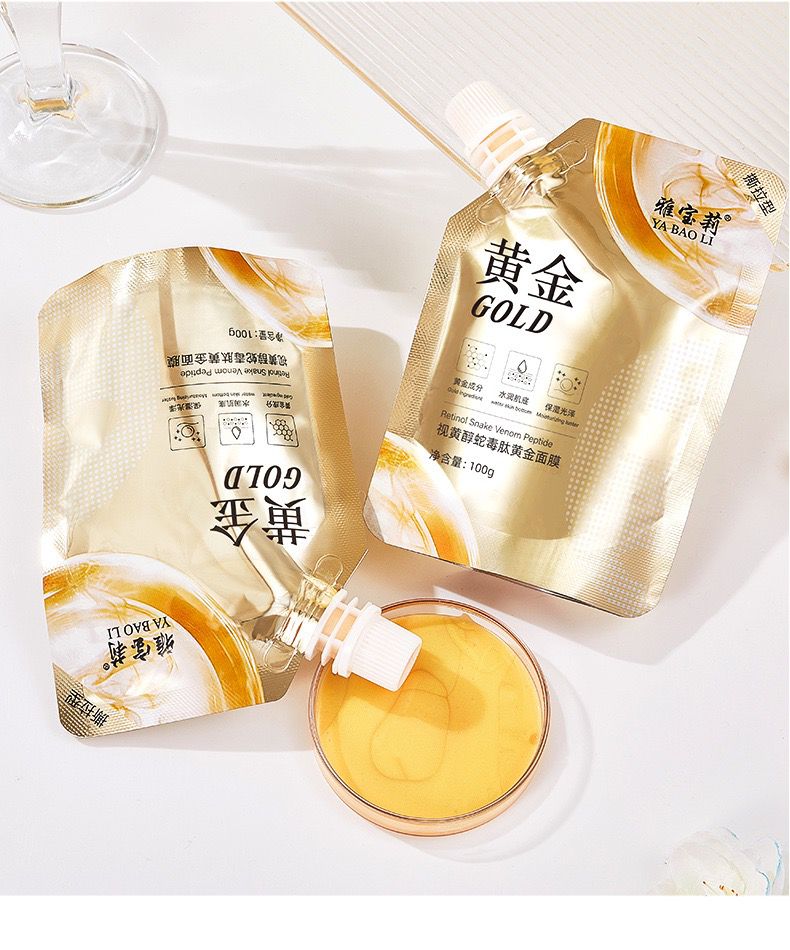 Retinol gold mask