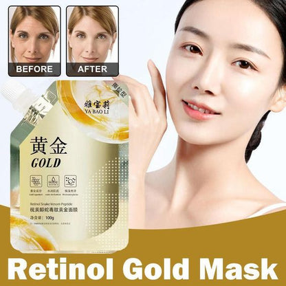 Retinol gold mask