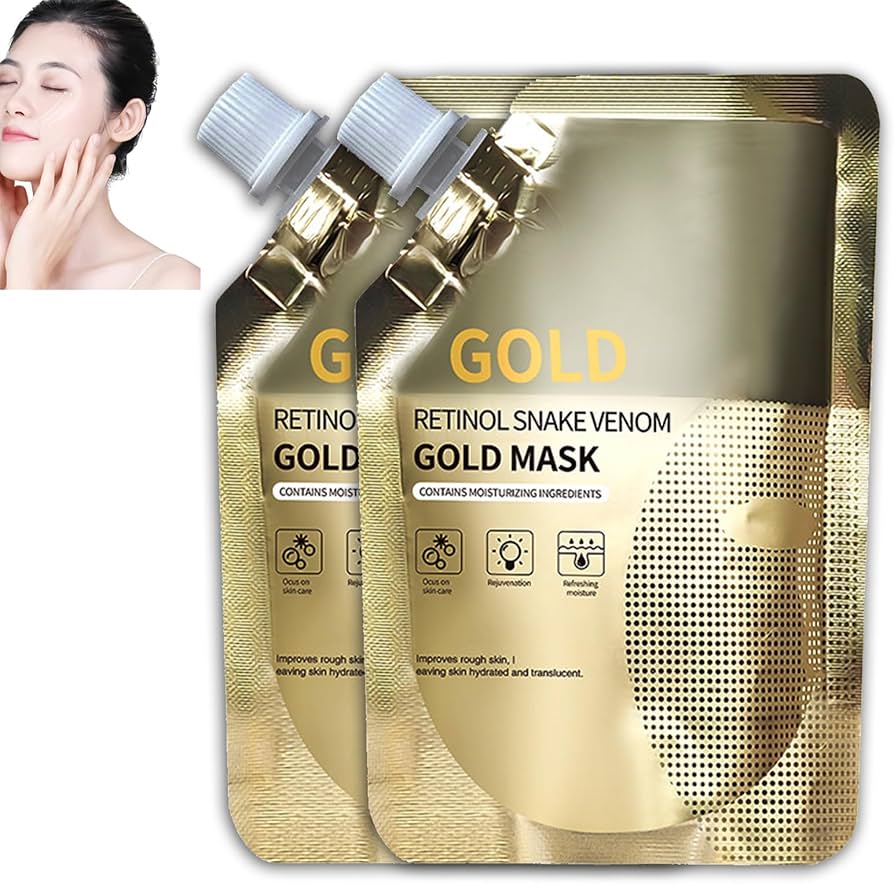 Retinol gold mask