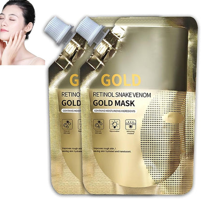 Retinol gold mask